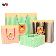 Birthday gift package with handle laminated printing bag